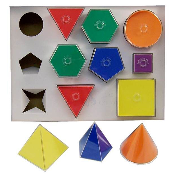 Folding 2D-3D Geometric Solids