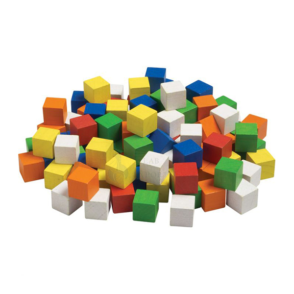 Color Cubes Wooden